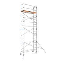 Alumexx Rolsteiger Alumexx Basic 75 x 250  x 8.20m werkhoogte met carbon platformen
