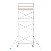 Alumexx Rolsteiger Alumexx Basic 75 x 250  x 8.20m werkhoogte met carbon platformen