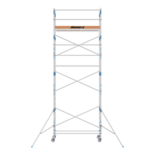 Alumexx Rolsteiger Alumexx Basic 75 x 250  x 8.20m werkhoogte met carbon platformen