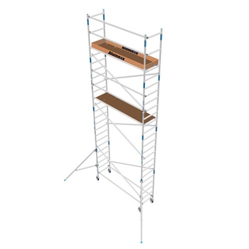 Alumexx Rolsteiger Alumexx Basic 75 x 250  x 8.20m werkhoogte met carbon platformen