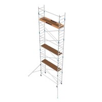 Alumexx Rolsteiger Alumexx Basic 75 x 250  x 9.20m werkhoogte met carbon platformen