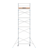 Alumexx Rolsteiger Alumexx Basic 75 x 250  x 10.20m werkhoogte met carbon platformen