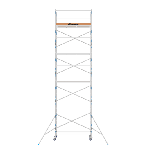 Alumexx Rolsteiger Alumexx Basic 75 x 250  x 10.20m werkhoogte met carbon platformen
