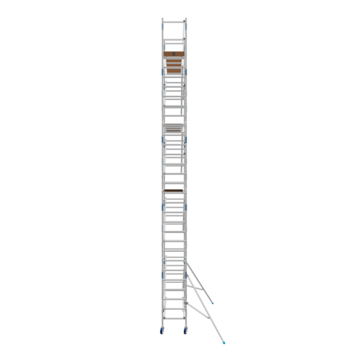 Alumexx Rolsteiger Alumexx Basic 75 x 250  x 10.20m werkhoogte met carbon platformen
