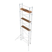 Alumexx Rolsteiger Alumexx Basic 75 x 250  x 10.20m werkhoogte met carbon platformen