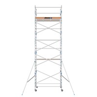 Alumexx Rolsteiger Alumexx Basic 90 x 190 x 9.20m werkhoogte met carbon platformen