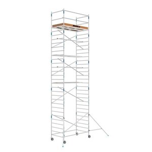 Rolsteiger Alumexx Basic 90 x 190 x 10.20m werkhoogte met carbon platformen