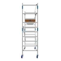 Alumexx Rolsteiger Alumexx Basic 90 x 250 x 4.20m werkhoogte met carbon platformen