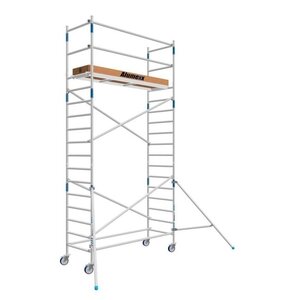 Rolsteiger Alumexx Basic 90 x 250 x 6.20m werkhoogte met carbon platformen