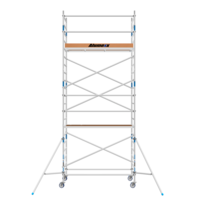 Alumexx Rolsteiger Alumexx Basic 90 x 250 x 7.20m werkhoogte met carbon platformen