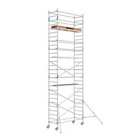 Alumexx Rolsteiger Alumexx Basic 90 x 250 x 9.20m werkhoogte met carbon platformen