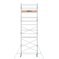 Alumexx Rolsteiger Alumexx Basic 90 x 250 x 9.20m werkhoogte met carbon platformen