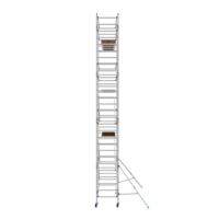 Alumexx Rolsteiger Alumexx Basic 90 x 250 x 9.20m werkhoogte met carbon platformen