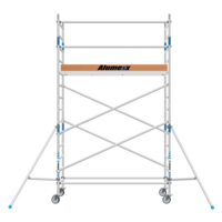 Alumexx Rolsteiger Alumexx Basic 135 x 190 x 5.20m werkhoogte met carbon platformen