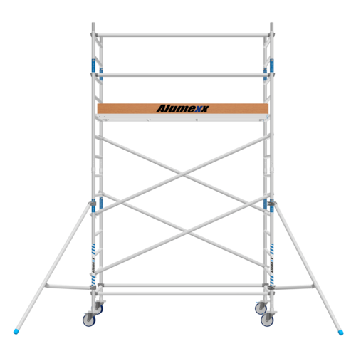 Alumexx Rolsteiger Alumexx Basic 135 x 190 x 5.20m werkhoogte met carbon platformen