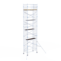 Alumexx Rolsteiger Alumexx Basic 135 x 190 x 11.20m werkhoogte met carbon platformen