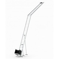 Ladderlift voor bouwmaterialen