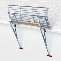 Euroscaffold SGS Dakbeveiliging 3 mtr complete set schuin dak Euroscaffold SGS Dakbeveiliging 3 mtr complete set schuin dak