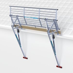 Euroscaffold SGS Dakbeveiliging 3 mtr complete set schuin dak Euroscaffold SGS Dakbeveiliging 3 mtr complete set schuin dak