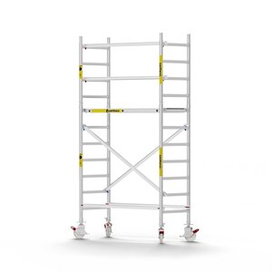 Panthera Basic geschoord rolsteiger 75x185x4,2m werkhoogte
