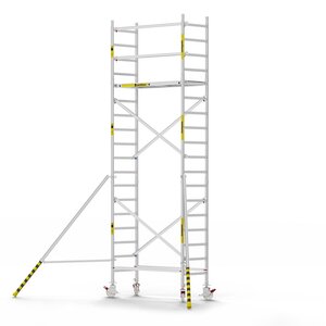 Panthera Basic geschoord rolsteiger carbon vloer 75x185x6,2m werkhoogte