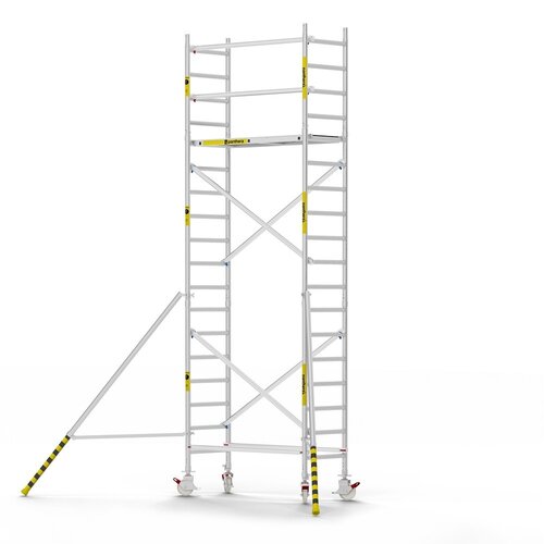Panthera Basic geschoord rolsteiger carbon vloer 75x185x6,2m werkhoogte