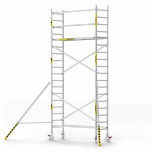 Panthera Basic geschoord rolsteiger carbon vloer 75x245x6,2m werkhoogte