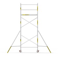 Panthera Basic geschoord rolsteiger 90x185x6,2m werkhoogte