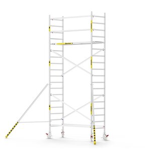 Panthera Basic geschoord rolsteiger 90x245x6,2m werkhoogte