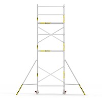 Panthera Basic geschoord rolsteiger 90x185x7,2m werkhoogte