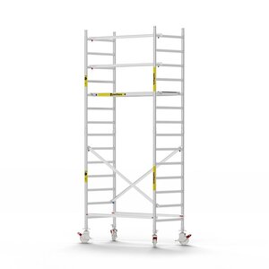 Panthera Basic geschoord rolsteiger carbon vloer 90x185x5,2m werkhoogte