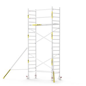 Panthera Basic geschoord rolsteiger carbon vloer 90x245x6,2m werkhoogte