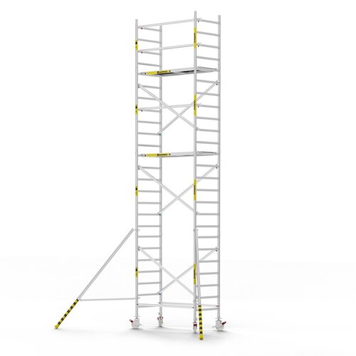 Panthera Basic geschoord rolsteiger carbon vloer 90x185x8,2m werkhoogte
