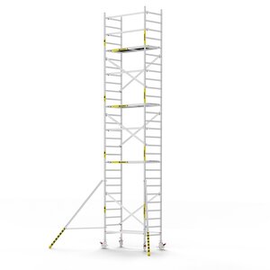 Panthera Basic geschoord rolsteiger carbon vloer 90x185x9,2m werkhoogte