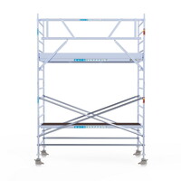 Euroscaffold Rolsteiger Original 135x305 5,2m werkhoogte carbon vloer