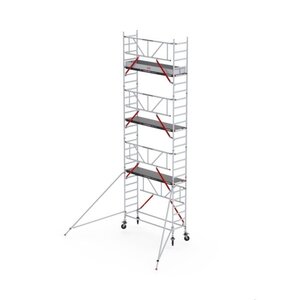 Rolsteiger RS TOWER 51 PLUS-S met Safe-Quick® 2 Guardrail en Fiberdeck – 90x185 8,2m werkhoogte