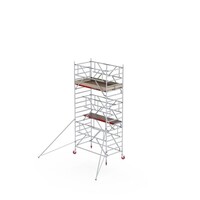 Altrex Rolsteiger RS TOWER 42-S met Safe-Quick 2 Guardrail – 135x185 6,2m werkhoogte