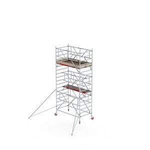 Rolsteiger RS TOWER 42-S met Safe-Quick 2 Guardrail – 135x185 6,2m werkhoogte