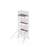 Altrex Rolsteiger RS TOWER 42-S met Safe-Quick 2 Guardrail – 135x185 8,2m werkhoogte