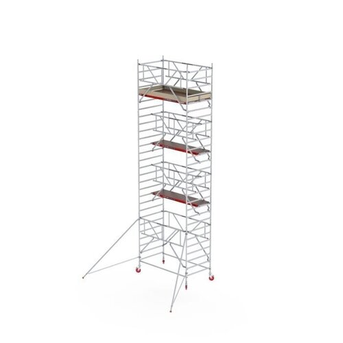 Altrex Rolsteiger RS TOWER 42-S met Safe-Quick 2 Guardrail – 135x185 9,2m werkhoogte