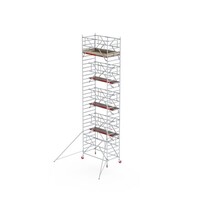 Altrex Rolsteiger RS TOWER 42-S met Safe-Quick 2 Guardrail – 135x185 10,2m werkhoogte