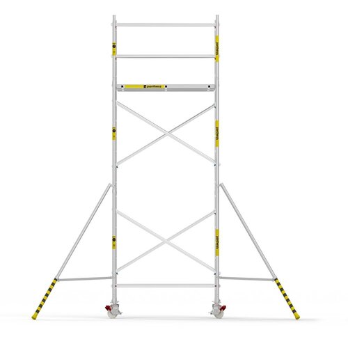 Panthera Basic geschoord rolsteiger 135x185x6,2m werkhoogte
