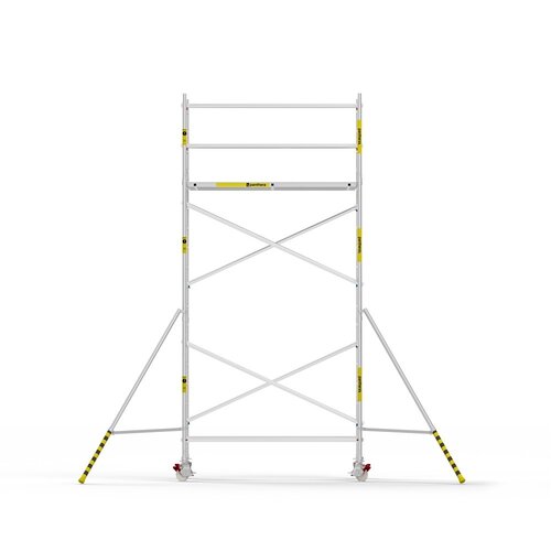 Panthera Basic geschoord rolsteiger 135x245x6,2m werkhoogte