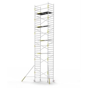 Panthera Basic geschoord rolsteiger 135x245x12,2m werkhoogte
