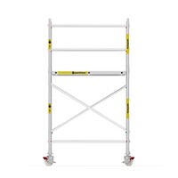 Panthera Basic geschoord rolsteiger carbon vloer 135x185x4,2m werkhoogte