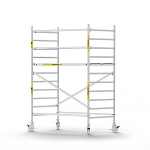 Panthera Basic geschoord rolsteiger carbon vloer 135x245x4,2m werkhoogte