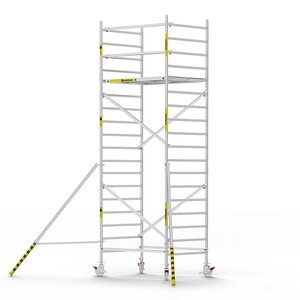 Panthera Basic geschoord rolsteiger carbon vloer 135x185x6,2m werkhoogte