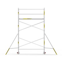 Panthera Basic geschoord rolsteiger carbon vloer 135x305x6,2m werkhoogte