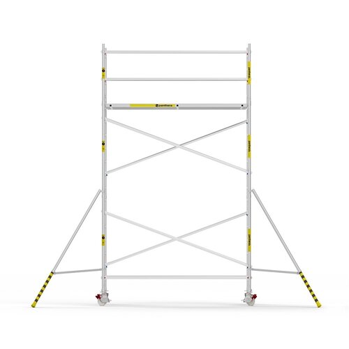 Panthera Basic geschoord rolsteiger carbon vloer 135x305x6,2m werkhoogte