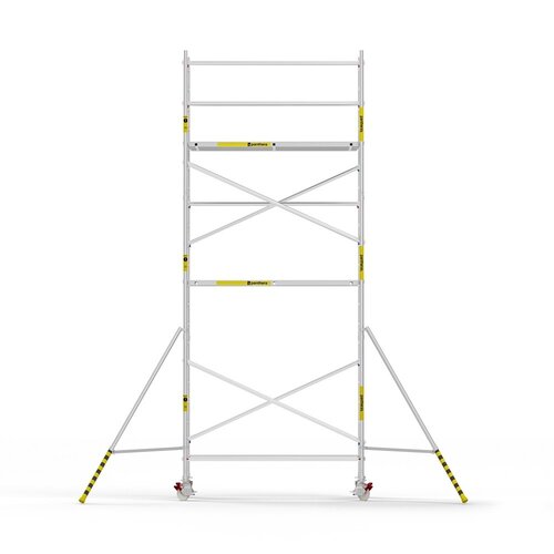 Panthera Basic geschoord rolsteiger carbon vloer 135x245x7,2m werkhoogte